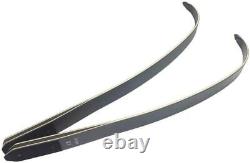 30-60lbs Recurve Bow Limbs Bamboo Core 60 Archery Take Down Hunting Shooting