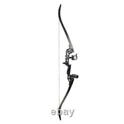 30-70lbs Archery Takedown Recurve Bow Set Aluminum Bow Arrows Target Hunt Shot