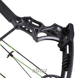 30-70lbs Compound Bow 320fps Adjustable Arrows Kit Archery Hunting Target