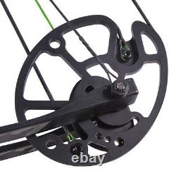 30-70lbs Compound Bow 320fps Adjustable Arrows Kit Archery Hunting Target