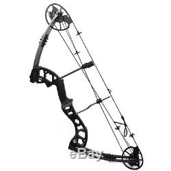 30-70lbs Jun Xing Archery M125 Black Compound bow Hunting Game Outdoor whole set
