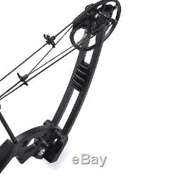 30-70lbs Jun Xing Archery M125 Black Compound bow Hunting Game Outdoor whole set