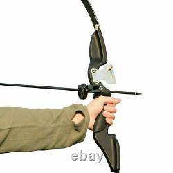 30lbs 51in Archery Bow Arrow Beginner Target Practice Training Hunting Shooting
