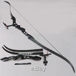 30lbs Archery Hunting Takedown Recurve Bow and Arrows Shooting Set Right Hand