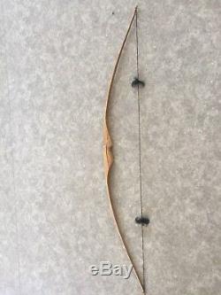 32lbs Long Bow Archery Original Recurve Hunting Wood Fiber Classical Right Hand