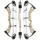 34 Archery Compound Bow 19-70lbs Adjustable Aluminum 320fps Adult Hunting Shoot