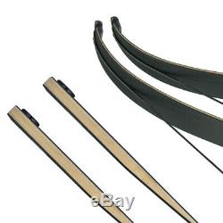 34lbs Achery Takedown Recurve Bows Sets 66 Hunting Target Outdoor Practice