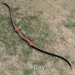 35-60lbs 58'' Archery Takedown Recurve Bow Laminated Limbs Longbow Hunting Bow