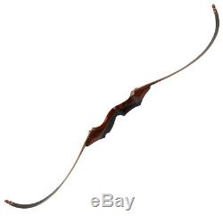 35-60lbs 58'' Archery Takedown Recurve Bow Laminated Limbs Longbow Hunting Bow