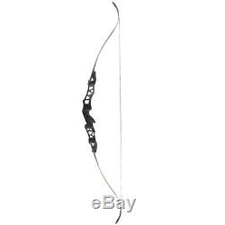 35-60lbs 64 Archery Take Down Laminated Recurve Bow Hunting Right Hand Longbow