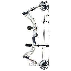 35-70lb Archery Compound Bow Set RH Adjustable Outdoor Hunting Practicing Sports
