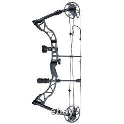 35-70lb Right Hand Archery Compound Bow Set Adjustable Outdoor Hunting Practice