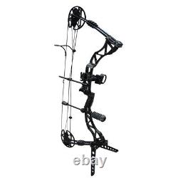 35-70lb Right Hand Archery Compound Bow Set Adjustable Outdoor Hunting Practice