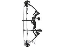 35-70lbs Archery Compound Bow Right Hand 320fps Bear Hunting Bowsight Stabilizer