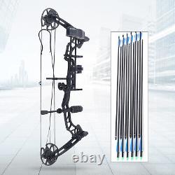 35-70lbs Archery Compound Bow Set Hunting Right Hand Arrow Adult Field Outdoor