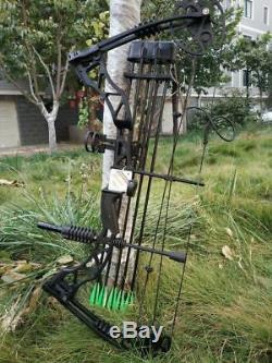 35-70lbs Archery Hunting Compound Bow for Adults Set Beginner Practice Target