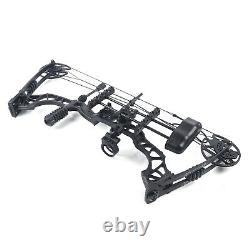35-70lbs Compound Bow Arrow Set Hunting Right Left Hand & Adjustable Archery