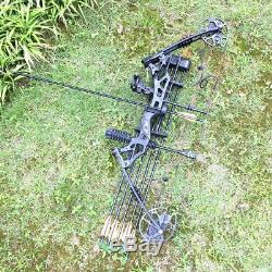 3570lbs 330fps Carbon Archery Hunting-compound-bow Set