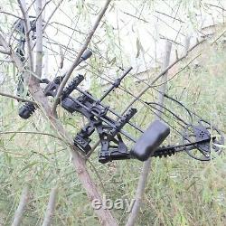 3570lbs Right Handed or left Handed Archery Hunting Compound Bow Sets Black