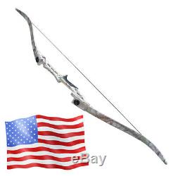 35LBS Takedown Archery Recurve Bow Longbow Adults Hunting Target Practice