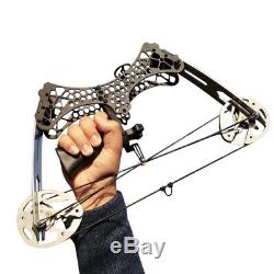 35lbs Mini Compound Bow Arrow Set Right Left Hand Sight Archery Hunting Fishing