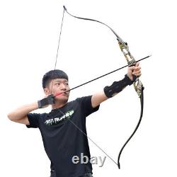 35lbs Takedown Recurve Bow Set 12x Arrows Archery Hunting Kit Right Hand Adult
