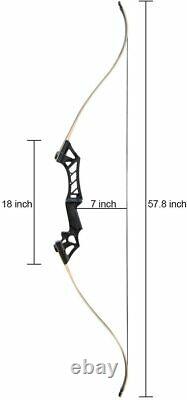 40/50lb Takedown Recurve Bow Arrow Adults Beginners Right Hand Hunting Set#UK