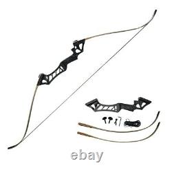 40/50lbs Takedown Recurve Bow Longbow Sets Adults Hunting Target Outdoor Sport