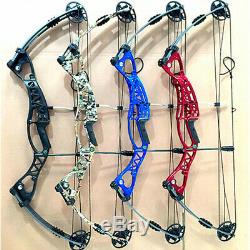 40-60lbs Adjustable Compound Bow Archery Right Left Hand 40'' Aluminum Hunting
