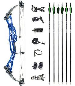 40-60lbs Compound Bow Set Adjustable Right Left Hand Archery Hunting Shooting