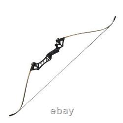 40LB Outdoor Bow Hunting Takedown Recurve Bow Archery Longbow Right Hand Set