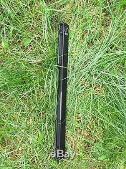 40LBS Black 60 Folding Bow Aluminum Alloy Riser Archery Hunting Target Long Bow