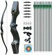 40lb 60inch Archery Takedown Recurve Bow Kit Adult Right Hand Hunting Sport