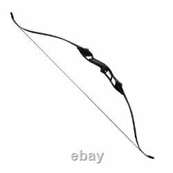40lb Archery Takedown Recurve Bow Set 12x Arrows Hunting Kit Right Hand Adult