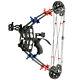 40lbs Archery Hunting Fishing Compound Bow Slingshot Catapult 2 in 1 Target