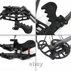40lbs Compound Bow Kit Triangle Bow Right Left Hand Archery Hunting Fishing