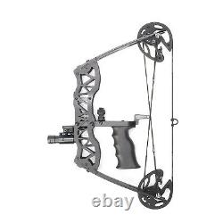 40lbs Mini Compound Bow & Arrows Kit Portable Archery Fishing Hunting Set UK