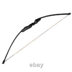 40lbs Recurve Bow Set Arrows Takedown Straight Bow Hunting Archery Target Shoot