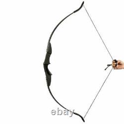 40lbs Takedown Recurve Bow Arrows Kit For Archery Target Practice Adult LR Hand
