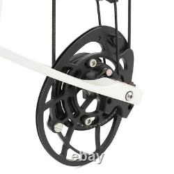 41 Carbon Compound Bow 0-70lbs Adjustable Let-off 80% Archery Hunting 345FPS