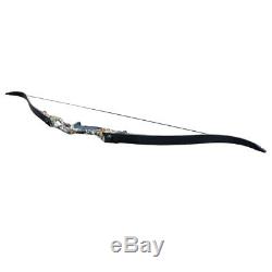 45Lbs Archery Recurve Bow Takedown Right Hand Hunting Arrows Set Package Adult