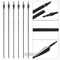 45lb 57 Archery Recurve Bow Set Arrows Broadheads Kit Hunting Adult Right Hand