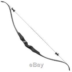 45lbs 60 Right Hand Takedown Bow Archery Arrow Rest Hunting Recurve Bow Longbow