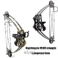 45lbs Pro Compound Right Hand Bow Kit Arrow Archery Target Practice Hunting Bow