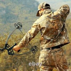45lbs Pro Compound Right Hand Bow Kit Arrow Archery Target Practice Hunting Bow
