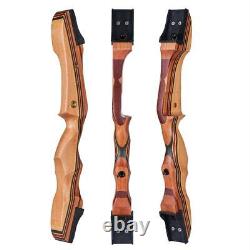 48 Wooden Archery Takedown Recurve Bow for Beginner Youth Traditional Hunting