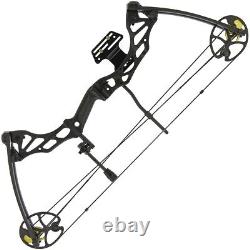 50-70lbs Fossil Adjustable Compound Archery Bow Powerful 275fps Hunting Shooting