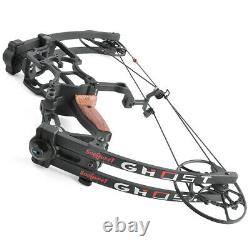 50-75lbs Compound Bow Short Axis Hunting Fishing Arrows Archery Right Left Hand