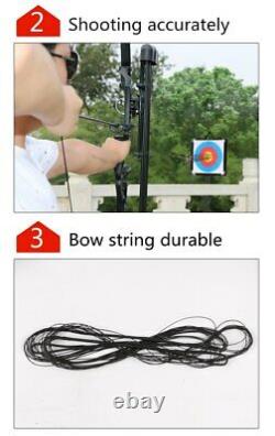 50LBS Metal Handle Recurve Bow Right Hand Rh Archery Hunting Package Kit