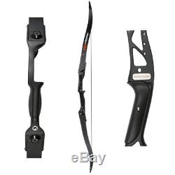 50Lb 56 Toparchery Black Archery Hunting Right Hand Takedown Recurve Bow Target
